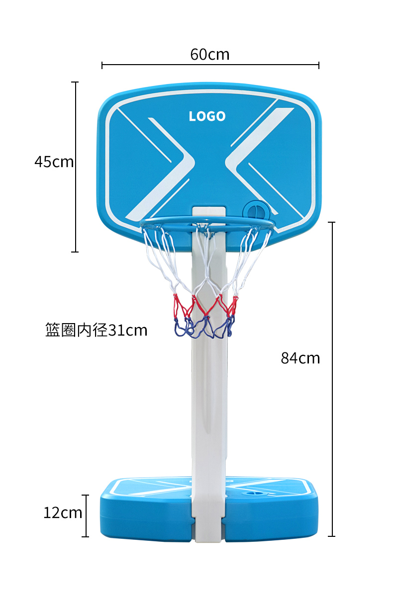 泳池水上篮球架1_07